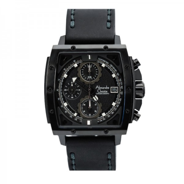 Alexandre Christie AC 6376 Full Black MCLIPBA